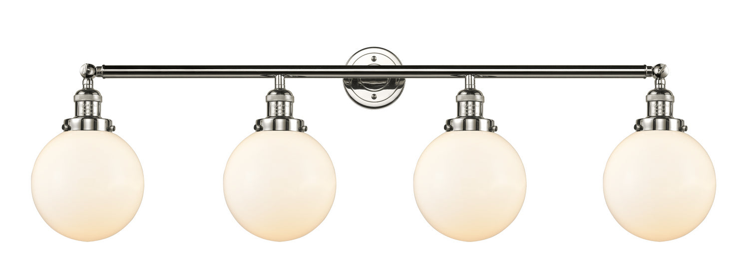 Innovations 215-PN-G201-8-LED LED Bath Vanity, Polished Nickel