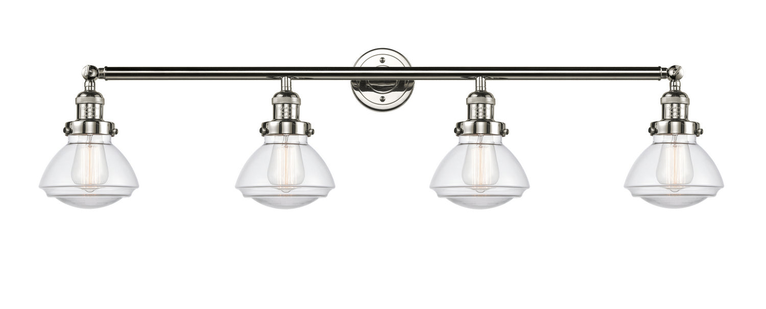 Innovations 215-PN-G322 Four Light Bath Vanity, Polished Nickel