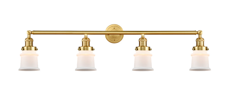 Innovations 215-SG-G181S Four Light Bath Vanity, Satin Gold
