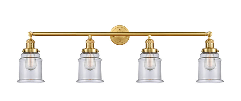 Innovations 215-SG-G182 Four Light Bath Vanity, Satin Gold