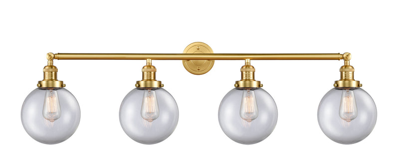 Innovations 215-SG-G202-8-LED LED Bath Vanity, Satin Gold