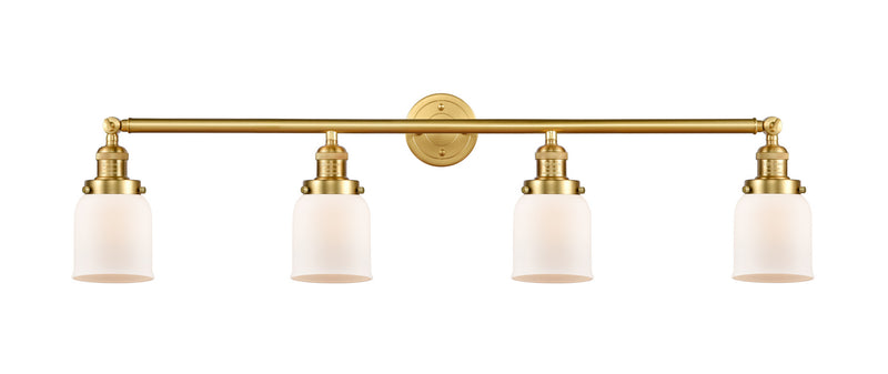 Innovations 215-SG-G51 Four Light Bath Vanity, Satin Gold