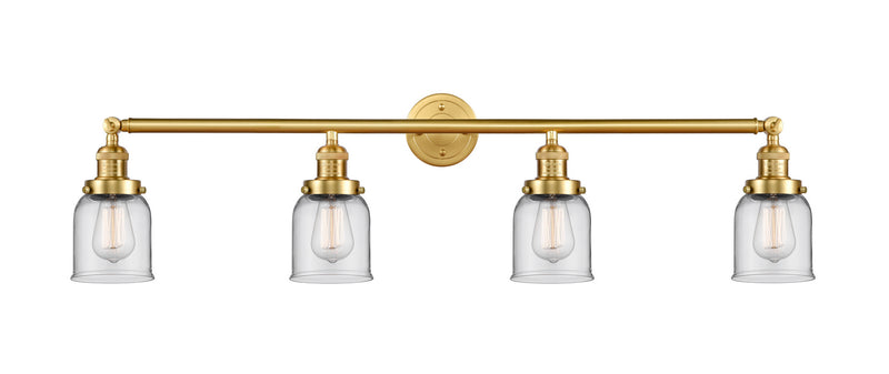Innovations 215-SG-G52 Four Light Bath Vanity, Satin Gold
