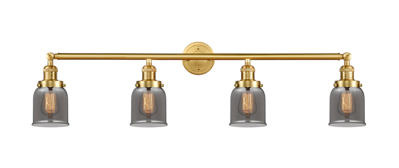 Innovations 215-SG-G53 Four Light Bath Vanity, Satin Gold