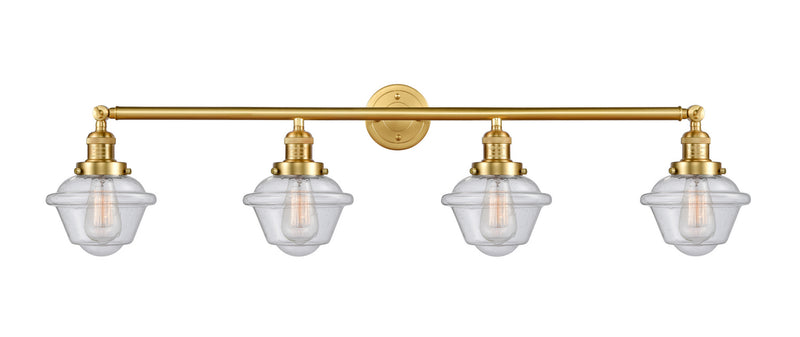 Innovations 215-SG-G534 Four Light Bath Vanity, Satin Gold