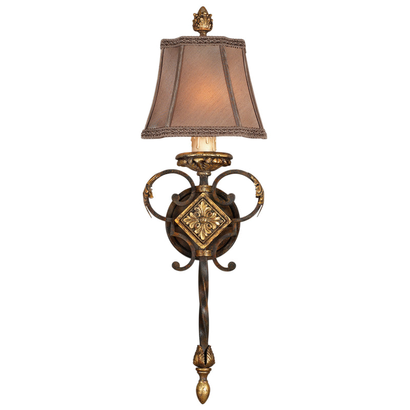 Fine Art 234450ST One Light Wall Sconce, Bronze