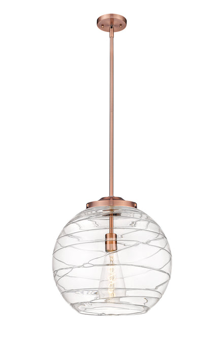Innovations 221-1S-AC-G1213-16 One Light Pendant, Antique Copper