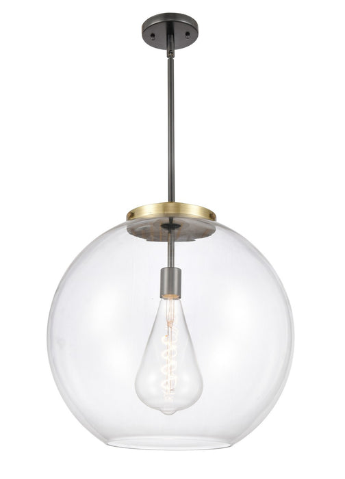 Innovations 221-1S-BAB-G122-18-LED LED Pendant, Black Antique Brass