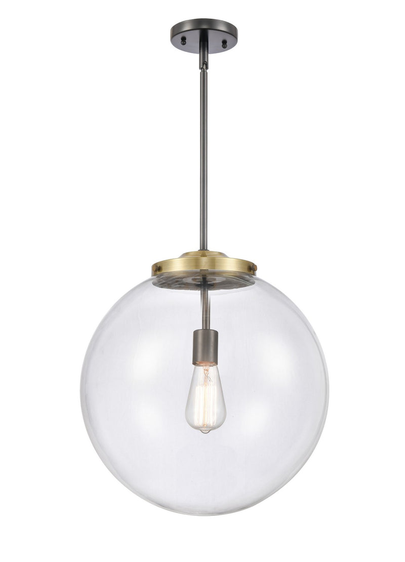 Innovations 221-1S-BAB-G202-16-LED LED Pendant, Black Antique Brass