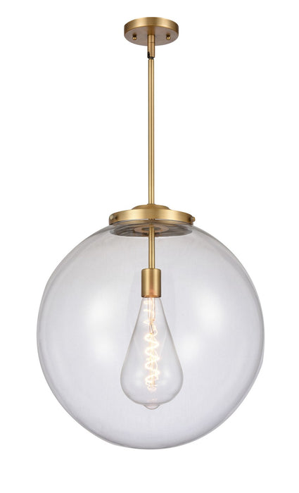 Innovations 221-1S-BB-G202-18-LED LED Pendant, Brushed Brass