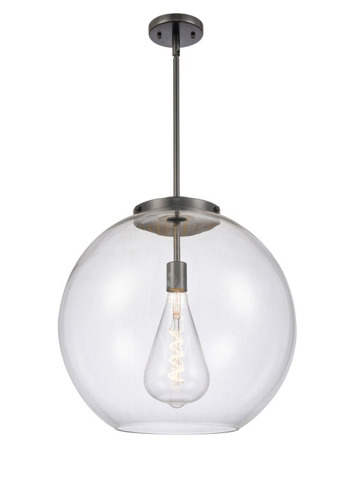 Innovations 221-1S-BK-G122-18-LED LED Pendant, Matte Black