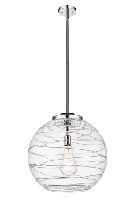 Innovations 221-1S-PC-G1213-18 One Light Pendant, Polished Chrome