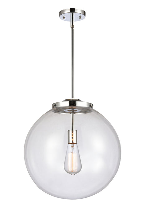 Innovations 221-1S-PC-G202-16 One Light Pendant, Polished Chrome