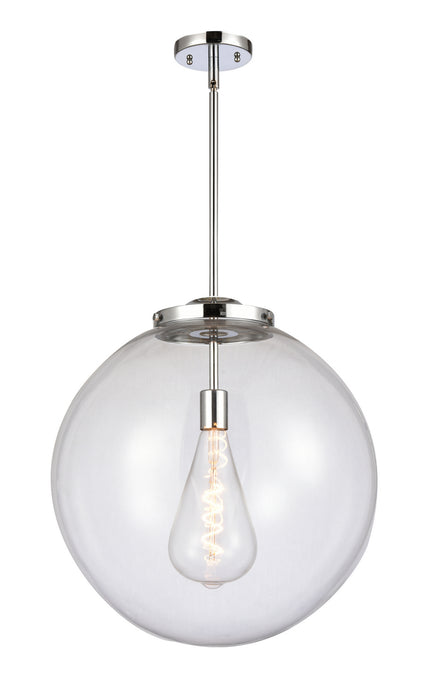 Innovations 221-1S-PC-G202-18 One Light Pendant, Polished Chrome