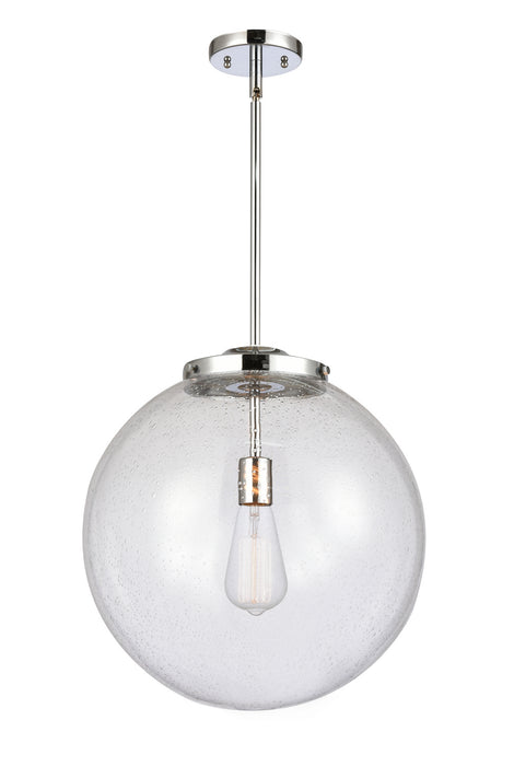 Innovations 221-1S-PC-G204-16 One Light Pendant, Polished Chrome
