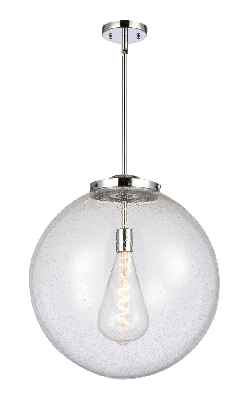 Innovations 221-1S-PC-G204-18 One Light Pendant, Polished Chrome