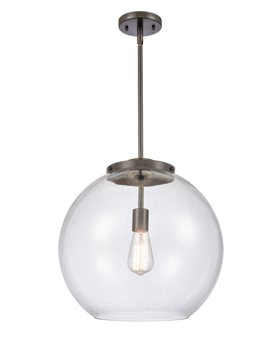 Innovations 221-1S-OB-G122-16-LED LED Pendant, Oil Rubbed Bronze