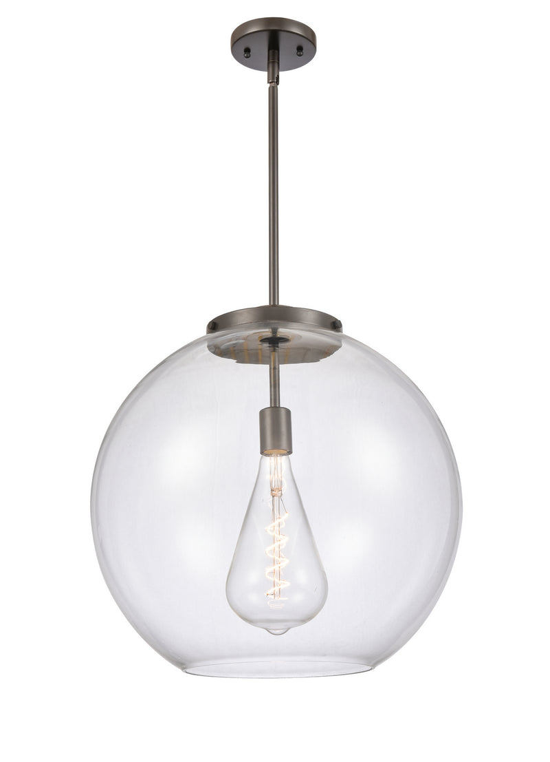 Innovations 221-1S-OB-G122-18 One Light Pendant, Oil Rubbed Bronze