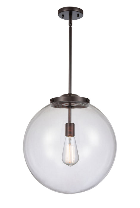 Innovations 221-1S-OB-G202-16 One Light Pendant, Oil Rubbed Bronze