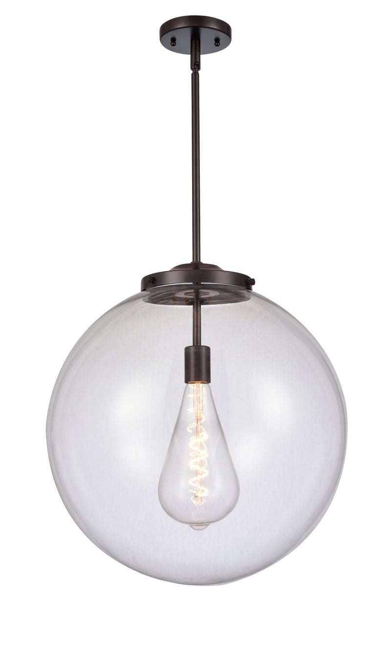 Innovations 221-1S-OB-G202-18 One Light Pendant, Oil Rubbed Bronze