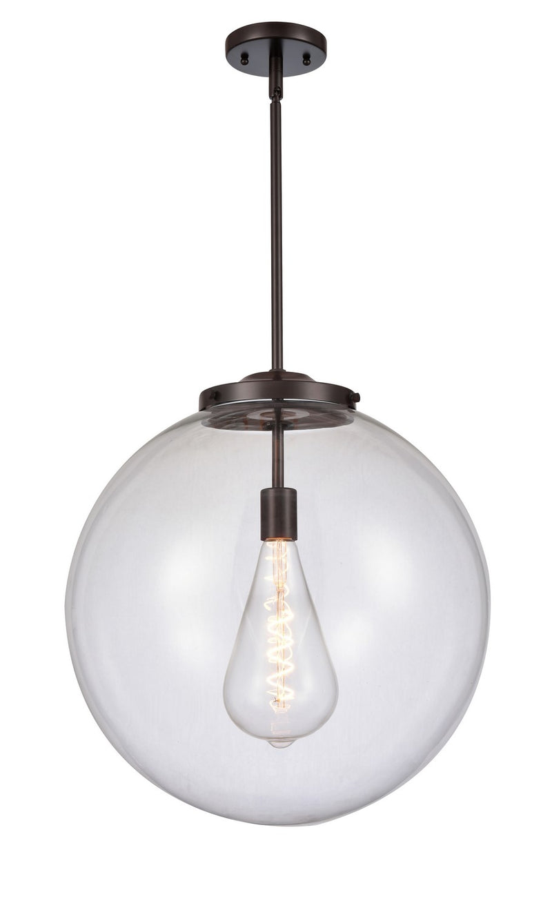 Innovations 221-1S-OB-G202-18-LED LED Pendant, Oil Rubbed Bronze