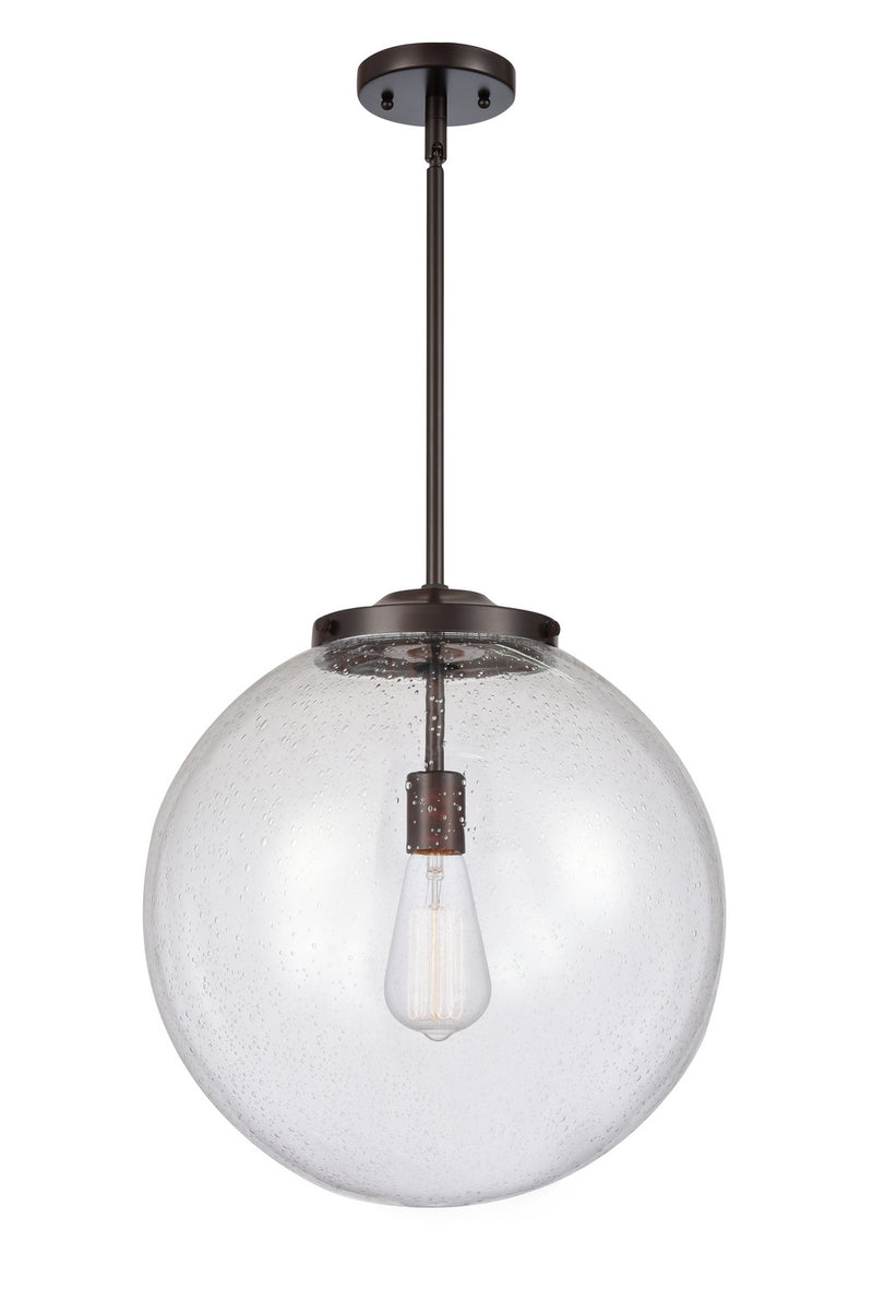 Innovations 221-1S-OB-G204-16 One Light Pendant, Oil Rubbed Bronze