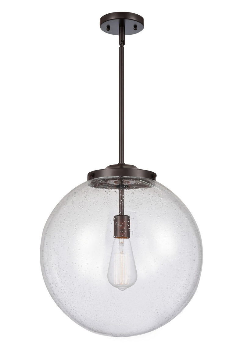 Innovations 221-1S-OB-G204-16-LED LED Pendant, Oil Rubbed Bronze