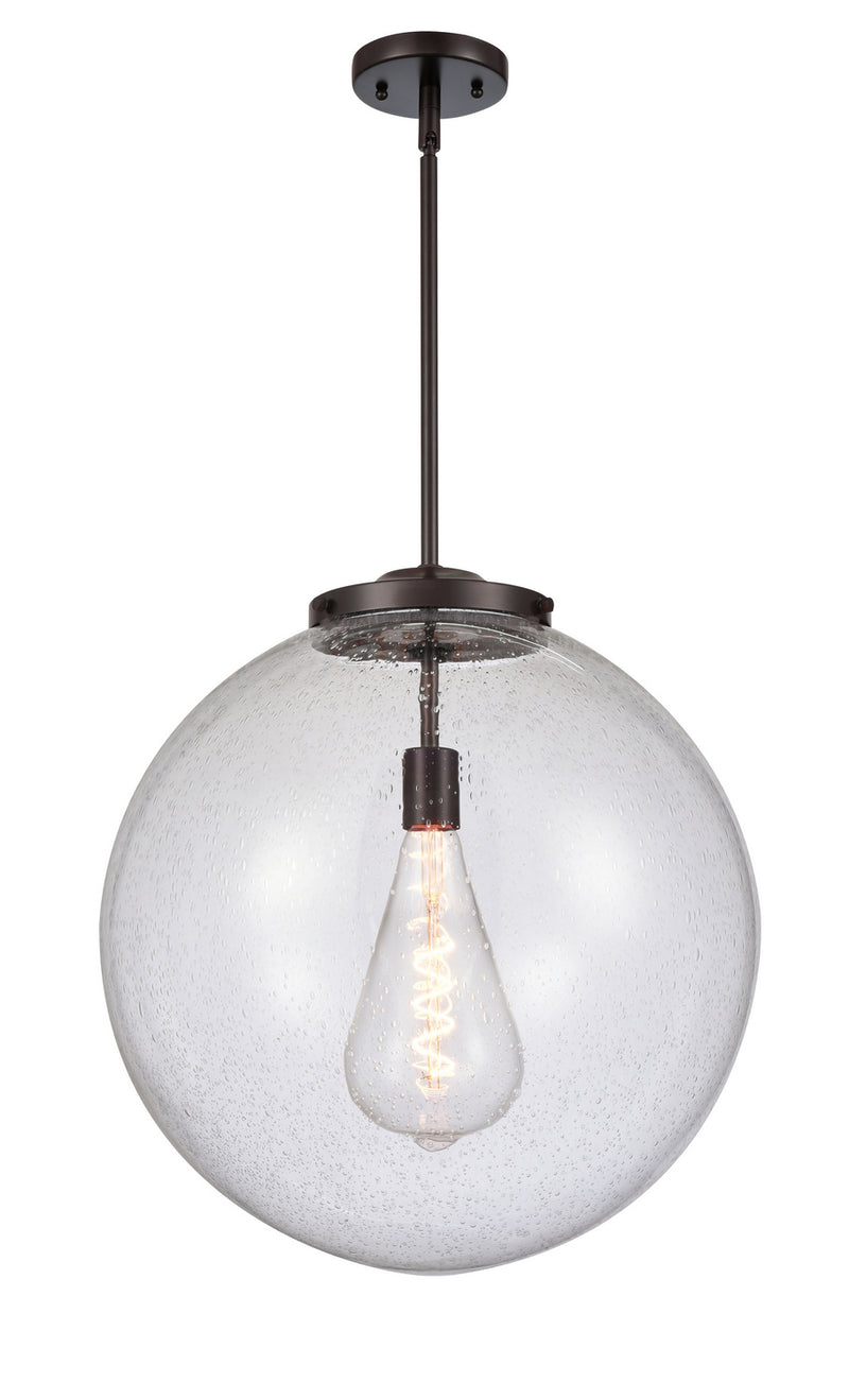 Innovations 221-1S-OB-G204-18 One Light Pendant, Oil Rubbed Bronze