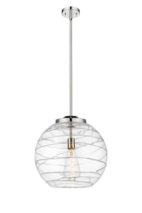 Innovations 221-1S-PN-G1213-16 One Light Pendant, Polished Nickel