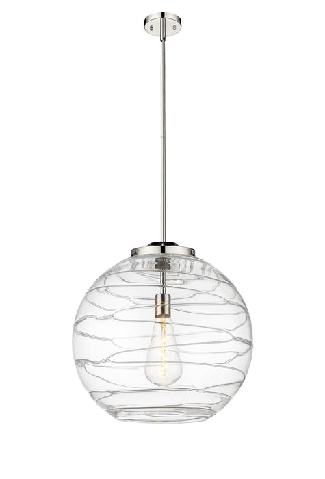 Innovations 221-1S-PN-G1213-18 One Light Pendant, Polished Nickel