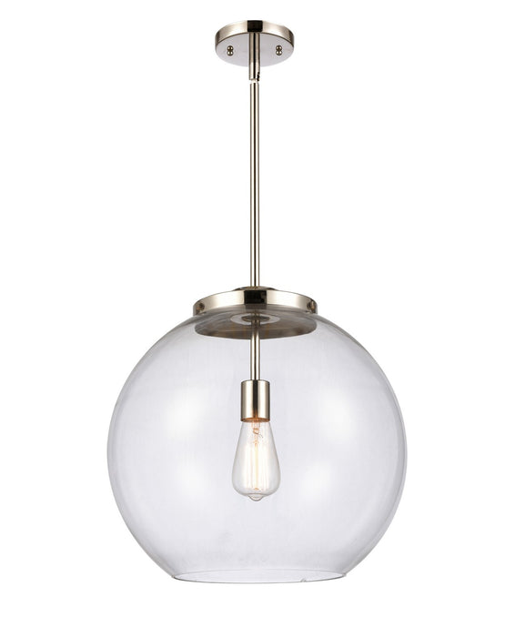 Innovations 221-1S-PN-G122-16-LED LED Pendant, Polished Nickel