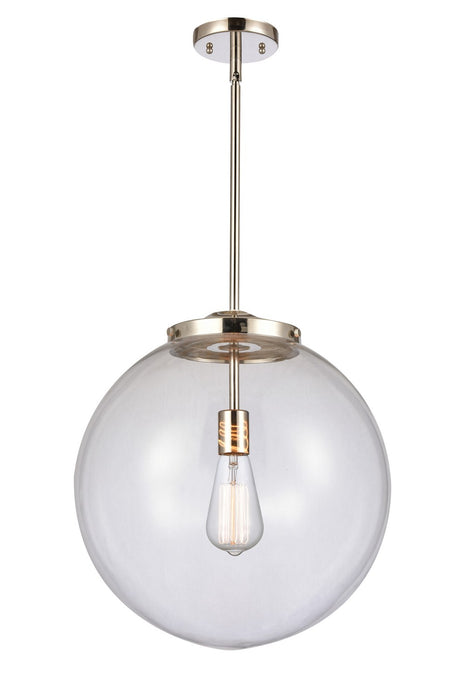Innovations 221-1S-PN-G202-16-LED LED Pendant, Polished Nickel
