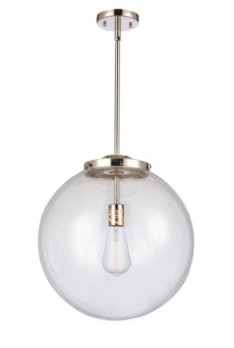 Innovations 221-1S-PN-G204-16 One Light Pendant, Polished Nickel