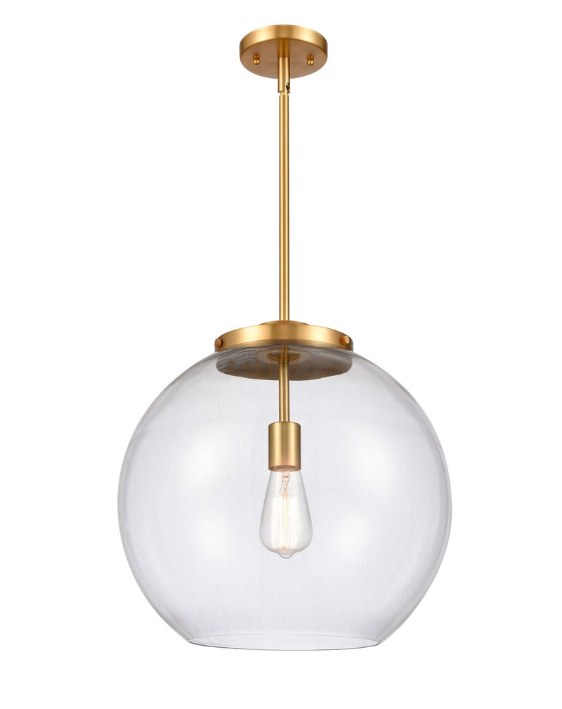 Innovations 221-1S-SG-G122-16-LED LED Pendant, Satin Gold