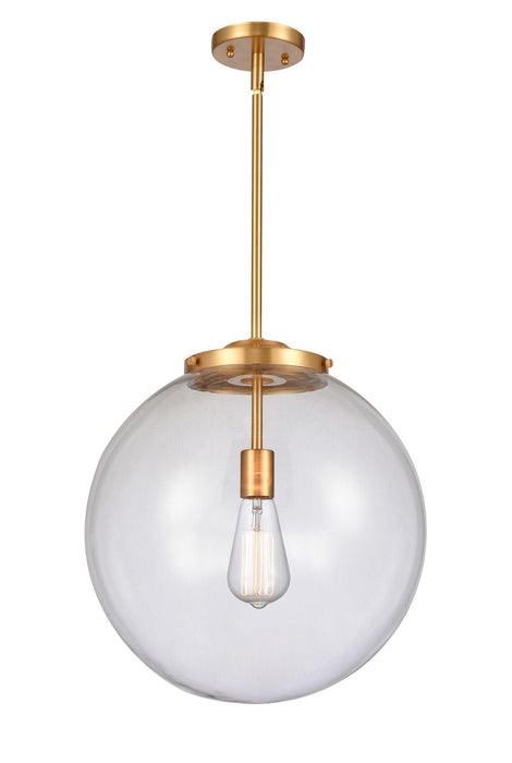 Innovations 221-1S-SG-G202-16-LED LED Pendant, Satin Gold