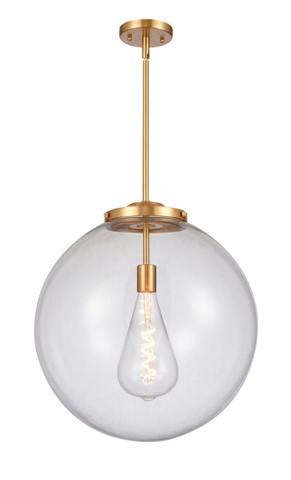 Innovations 221-1S-SG-G202-18 One Light Pendant, Satin Gold