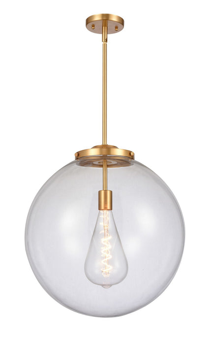 Innovations 221-1S-SG-G202-18-LED LED Pendant, Satin Gold