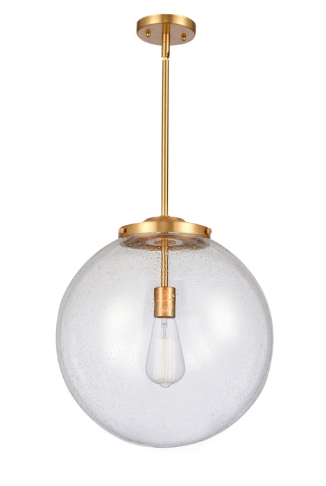 Innovations 221-1S-SG-G204-16 One Light Pendant, Satin Gold