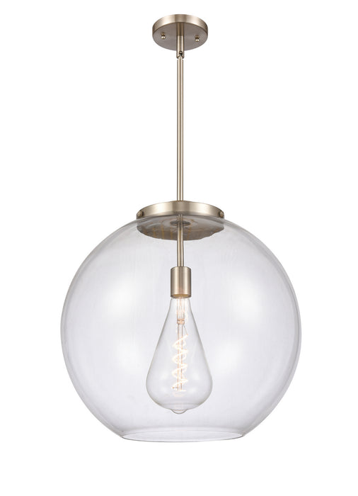 Innovations 221-1S-SN-G122-18 One Light Pendant, Brushed Satin Nickel