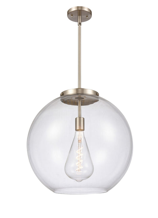 Innovations 221-1S-SN-G122-18-LED LED Pendant, Brushed Satin Nickel