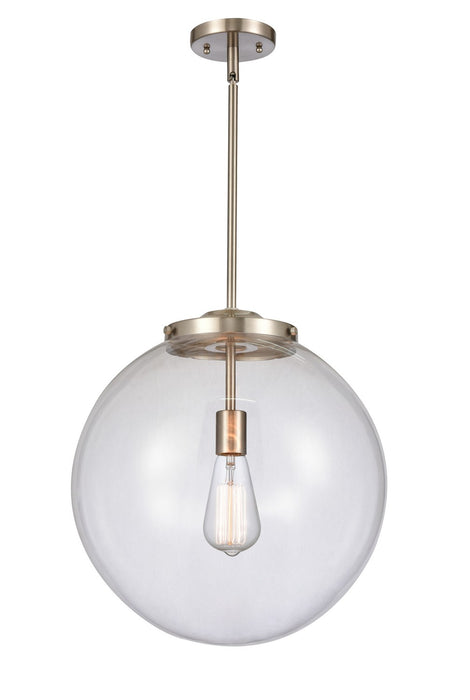 Innovations 221-1S-SN-G202-16-LED LED Pendant, Brushed Satin Nickel