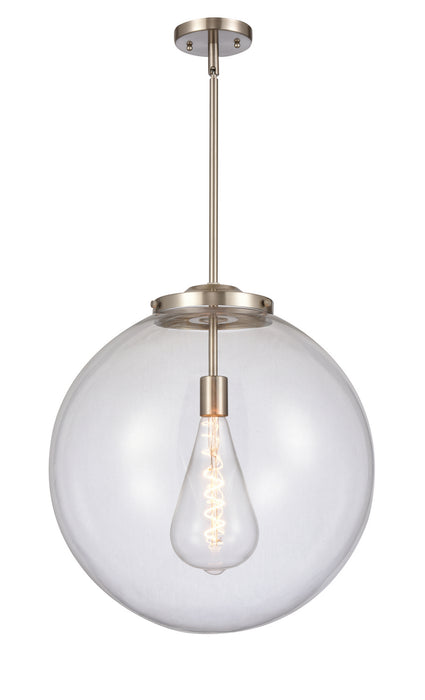 Innovations 221-1S-SN-G202-18 One Light Pendant, Brushed Satin Nickel