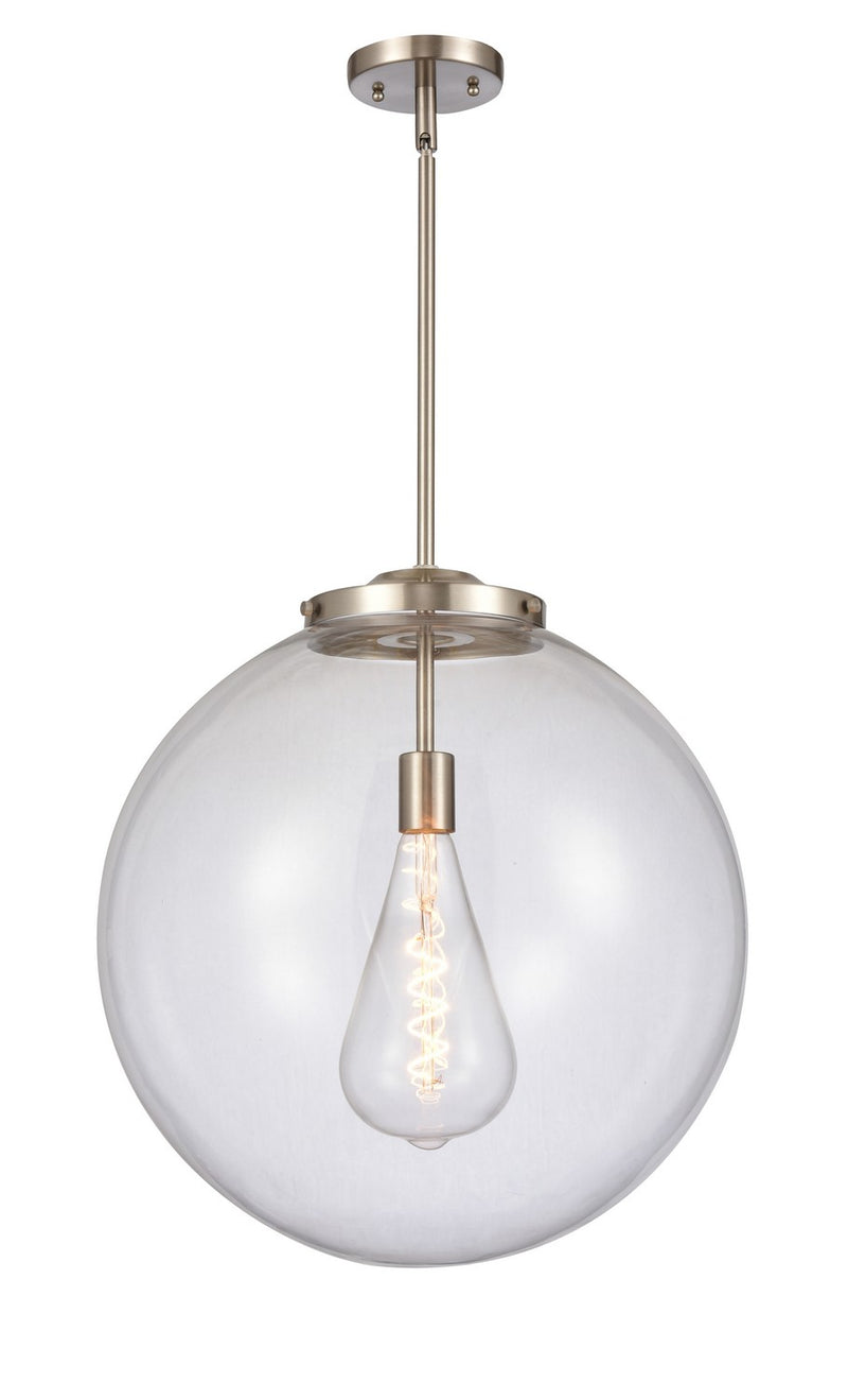 Innovations 221-1S-SN-G202-18-LED LED Pendant, Brushed Satin Nickel