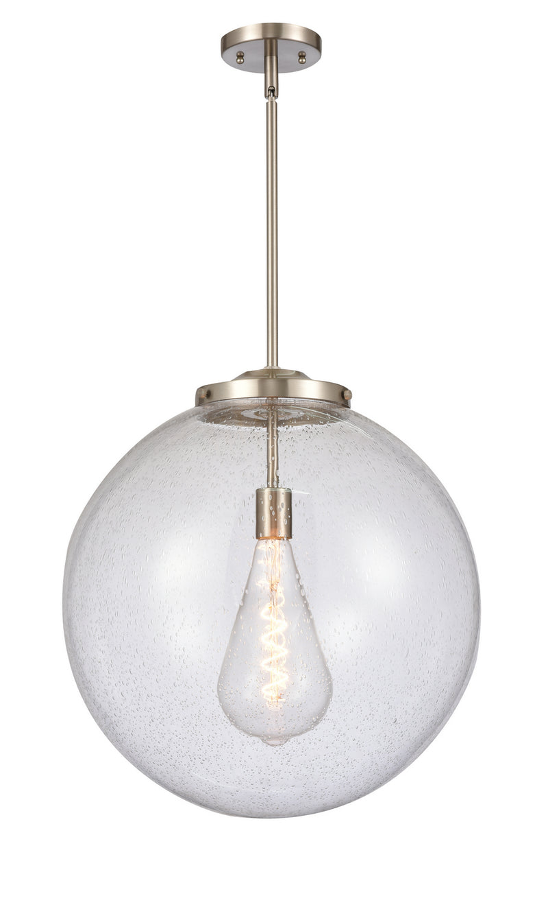 Innovations 221-1S-SN-G204-18 One Light Pendant, Brushed Satin Nickel