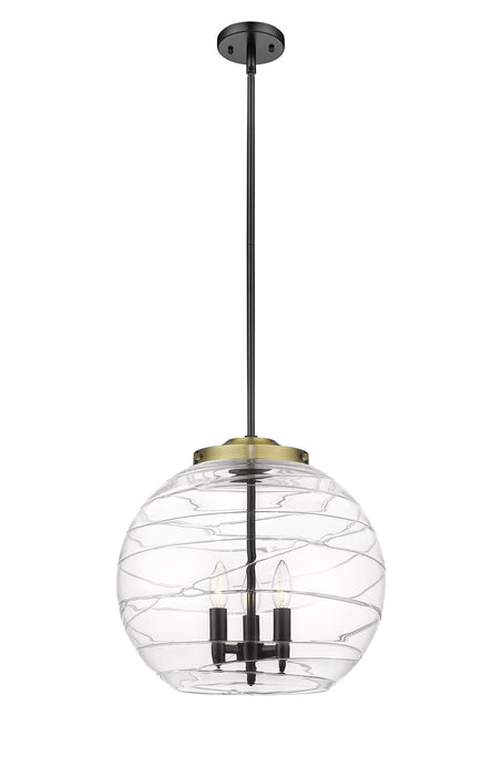Innovations 221-3S-BAB-G1213-16 Three Light Pendant, Black Antique Brass