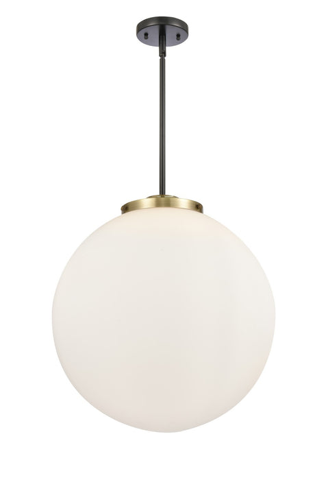 Innovations 221-3S-BAB-G201-18-LED LED Pendant, Black Antique Brass