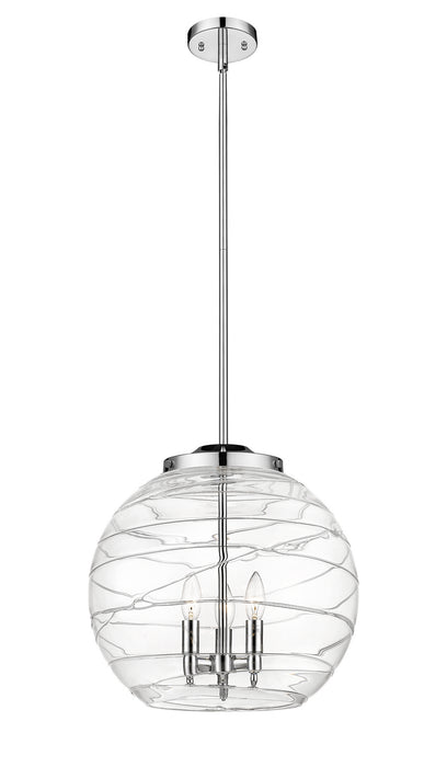 Innovations 221-3S-PC-G1213-16 Three Light Pendant, Polished Chrome