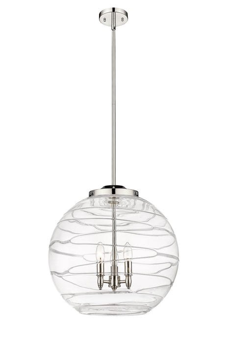 Innovations 221-3S-PN-G1213-18 Three Light Pendant, Polished Nickel
