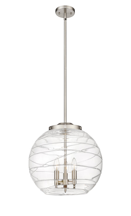 Innovations 221-3S-SN-G1213-16 Three Light Pendant, Brushed Satin Nickel