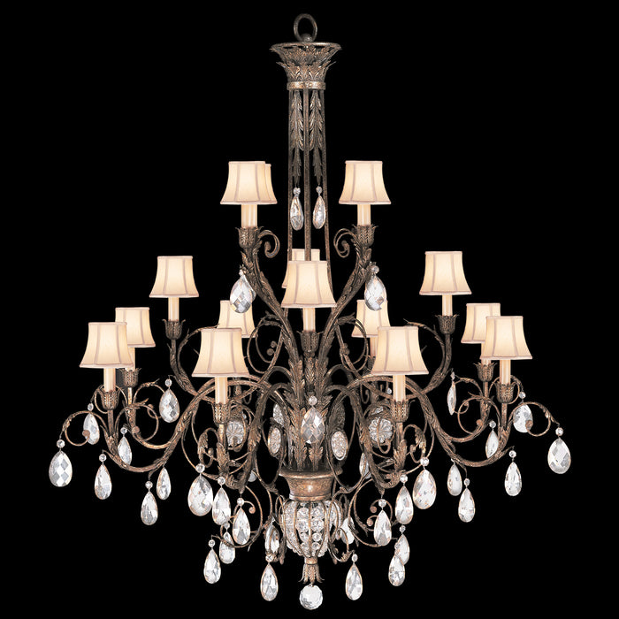 Fine Art 136740ST 16 Light Chandelier, Gold
